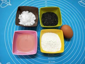 将所需材料称量好