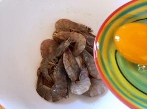 放入鸡蛋液