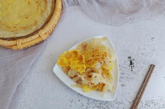 千层鸡蛋饼