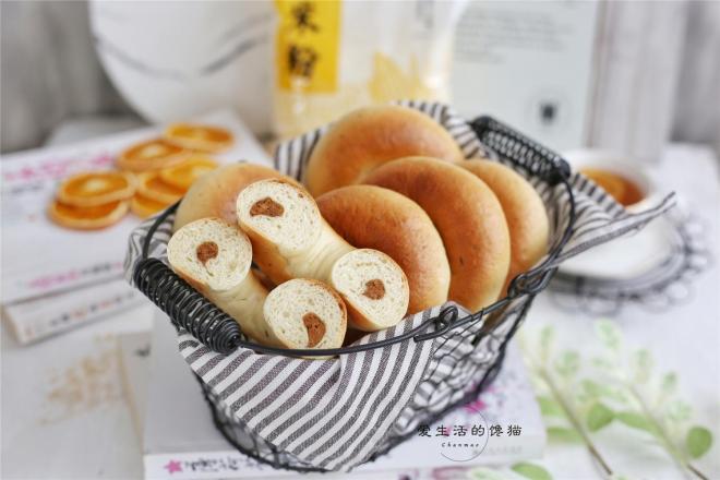 玉米香葱肉松贝果