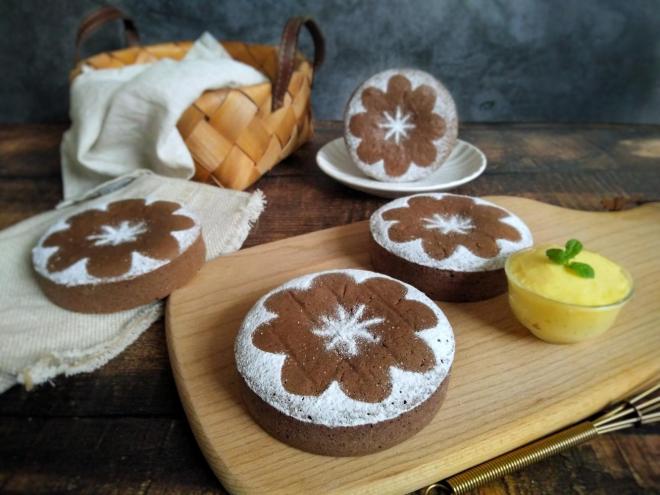 巧克力夹心蛋糕