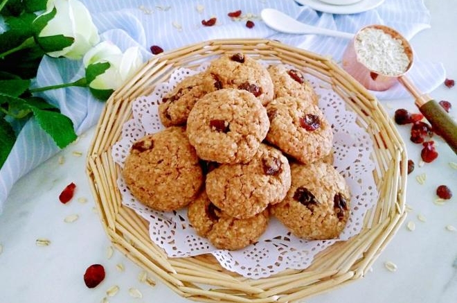 肉桂燕麦果干饼