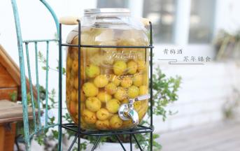 10.	每隔几天就要把罐子翻转一下晃动晃动，让冰糖和梅子接触的更充分，分布的均匀些。大概三周左右吧，梅子会开始下沉，颜色慢慢变红。酒的颜色也会一点点加深。自我感觉1年后喝味道最棒。尤其是冰镇的~~美滋滋