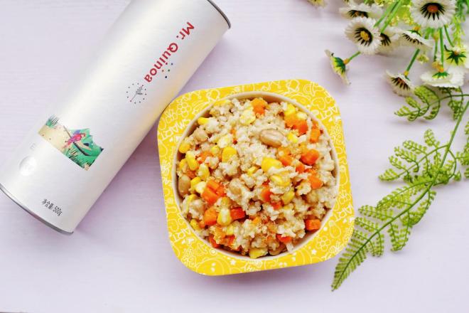 宝宝最爱的藜麦杂蔬饭～