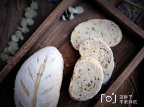 烤好的面包立即脱模，放在烤网上晾凉。最后切片食用即可。