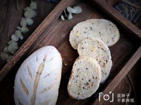 烤好的面包立即脱模，放在烤网上晾凉。最后切片食用即可。