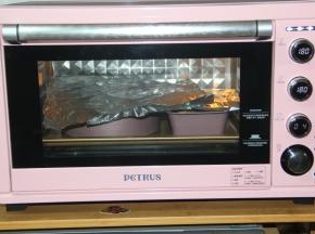 上色满意及时加盖锡纸。