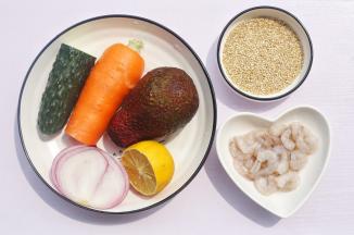 准备好所有食材。