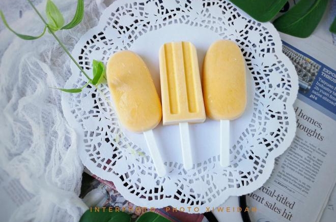 芒果酸奶雪糕