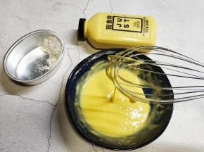 每次低粉完全搅拌好无颗粒状态再倒入第二次量