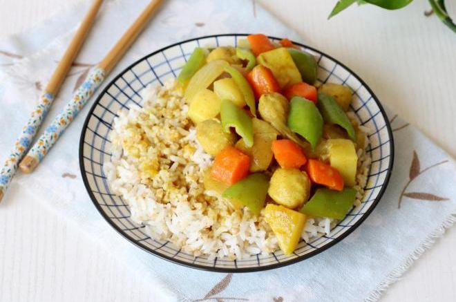 咖喱土豆饭