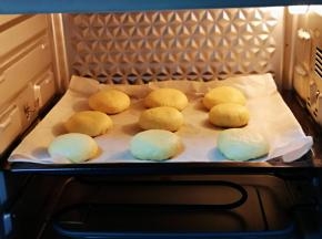 放入烤箱中层37°二次发酵20分钟。