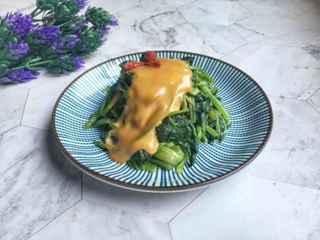 花生酱凉拌菠菜