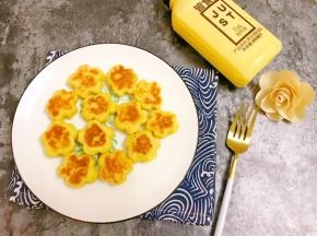 健康红薯鸡蛋小饼完成啦