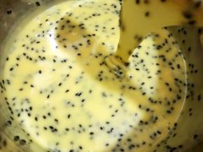 拌匀后的面糊状态