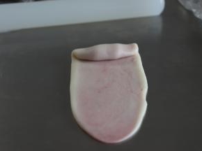 从上往下卷起
