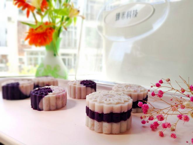 紫薯山药糕