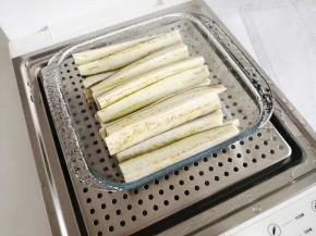 6.	时间到茄子蒸熟啦，