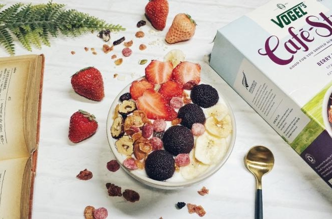 沃格尔水果麦片拌酸奶