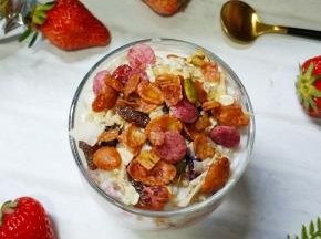 5.再放入一层沃格尔水果麦片
