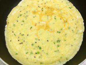 把饼反转过来再烙一分钟