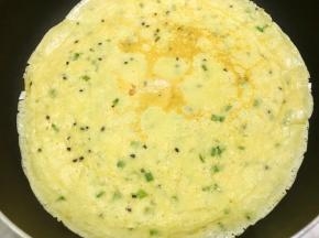 把饼反转过来再烙一分钟