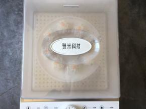 将盘子放在蒸锅上，蒸20分钟，出锅再撒上少许葱花装饰即可。