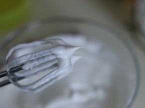 6. 一直到打发出直角就可以。