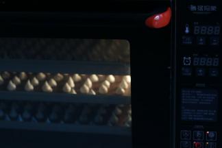 9.猛犸象风炉80度烤60分钟，蛋白糖很容易的与油纸脱离就是熟了