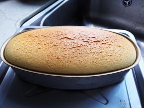 表面上色均匀后即可出炉，不用倒扣，稍冷却即可脱模