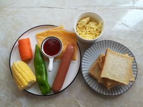 准备好食材和份量