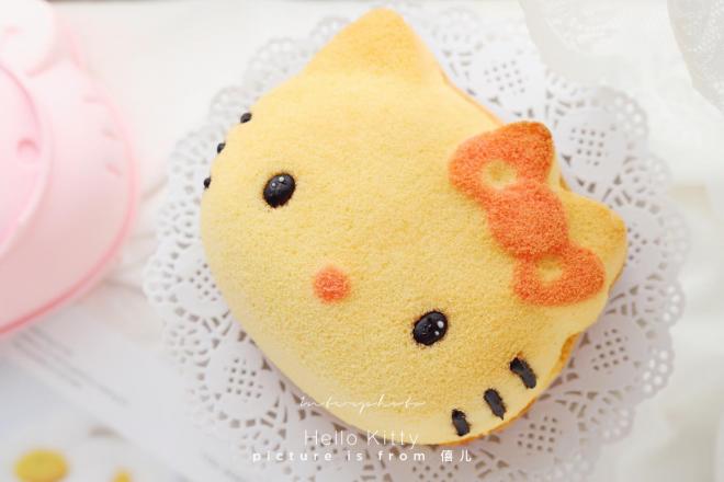 Hello Kitty异形戚风蛋糕