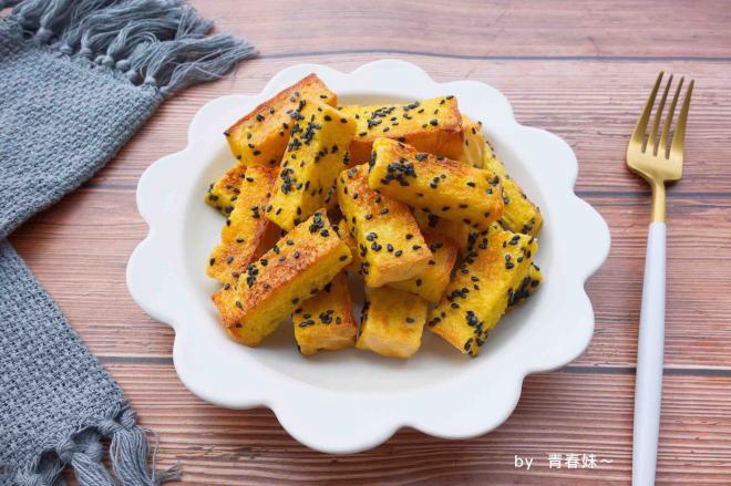 黑芝麻吐司条