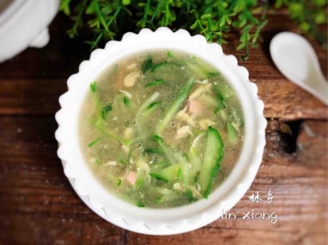 虾米黄瓜汤