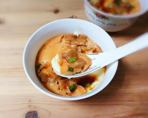 挖一勺看看非常嫩滑