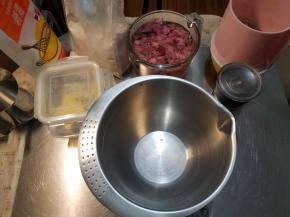 准备好全部的食材。