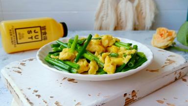 颜值爆表，味道当然不用说了，快来试试用植物蛋炒菜吧！