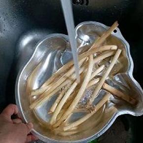 藕心菜清洗干净