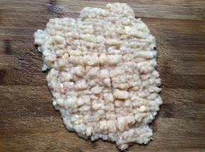 鸡胸肉剁碎