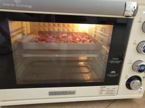 6、柏翠5400烤箱中层200度，烤20-25分钟，熟透即可。