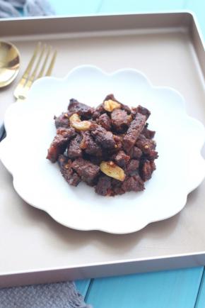 有点牛肉干的感觉