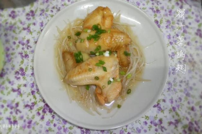 蜜汁新吃法——蜜汁蒸鸡翅