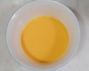 混合均匀至看不见油点。