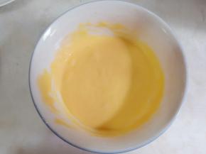 混合至看不见干粉。