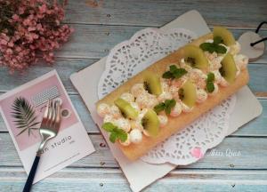 奶油奶酪蛋糕卷。