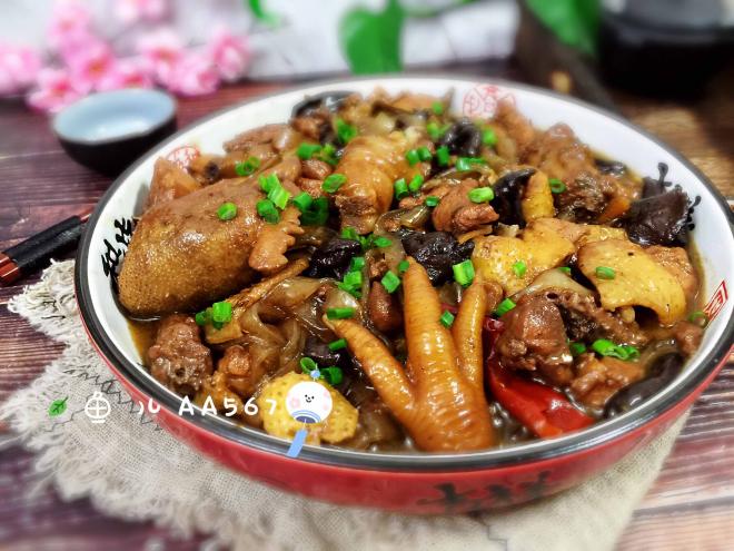 小鸡炖蘑菇粉条