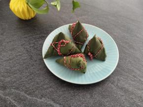 糯米红枣粽子成品图