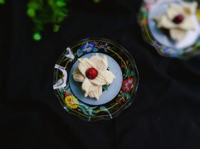 枣花馒头完成，放入蒸锅发酵1.5倍大，冷水一起蒸二十分钟焖五分钟