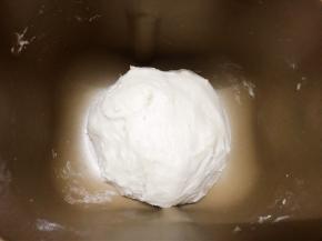 揉面结束，开始进行一发