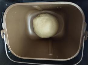 5，滚圆进行基础发酵